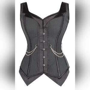 Corset Story Pinstripe Waistcoat 24"